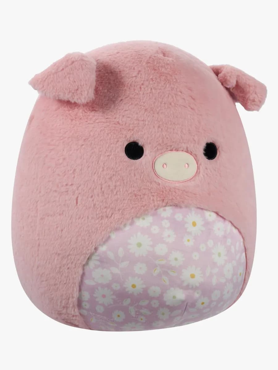 Squishmallows Fuzz A Mallows Mjukdjur Peter Gris 50 cm