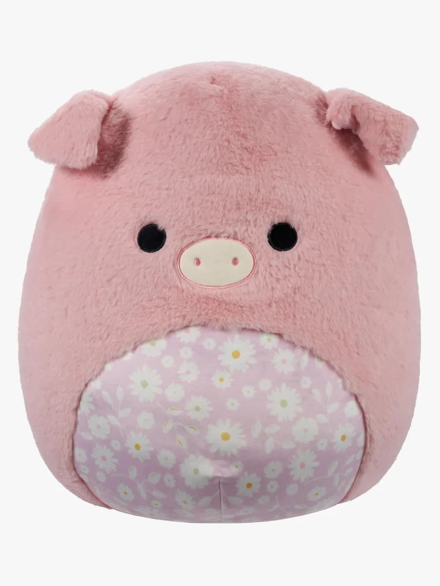 Squishmallows Fuzz A Mallows Mjukdjur Peter Gris 50 cm