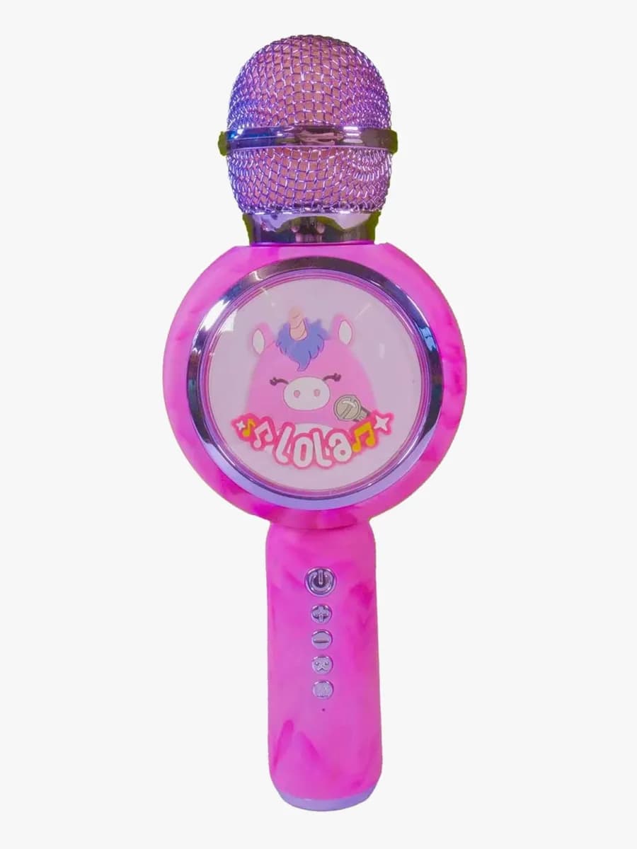 Squishmallows Karaokemikrofon Popsing Lola LED