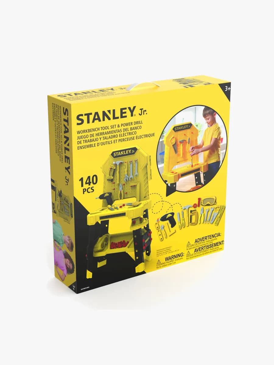 Stanley Jr. Arbetsbänk med Borrmaskin &  Verktygsset