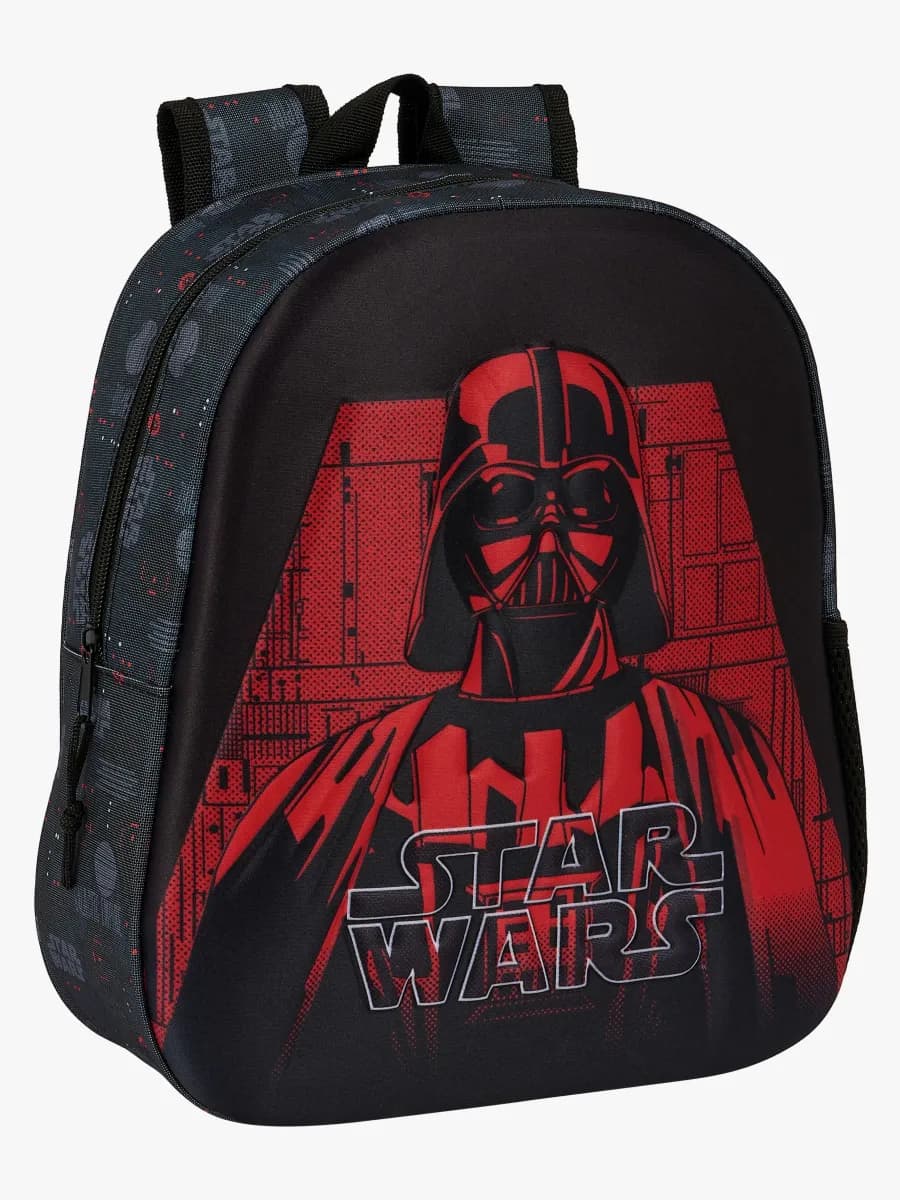 Star Wars 3D Ryggsäck 8.5L, Svart/Röd