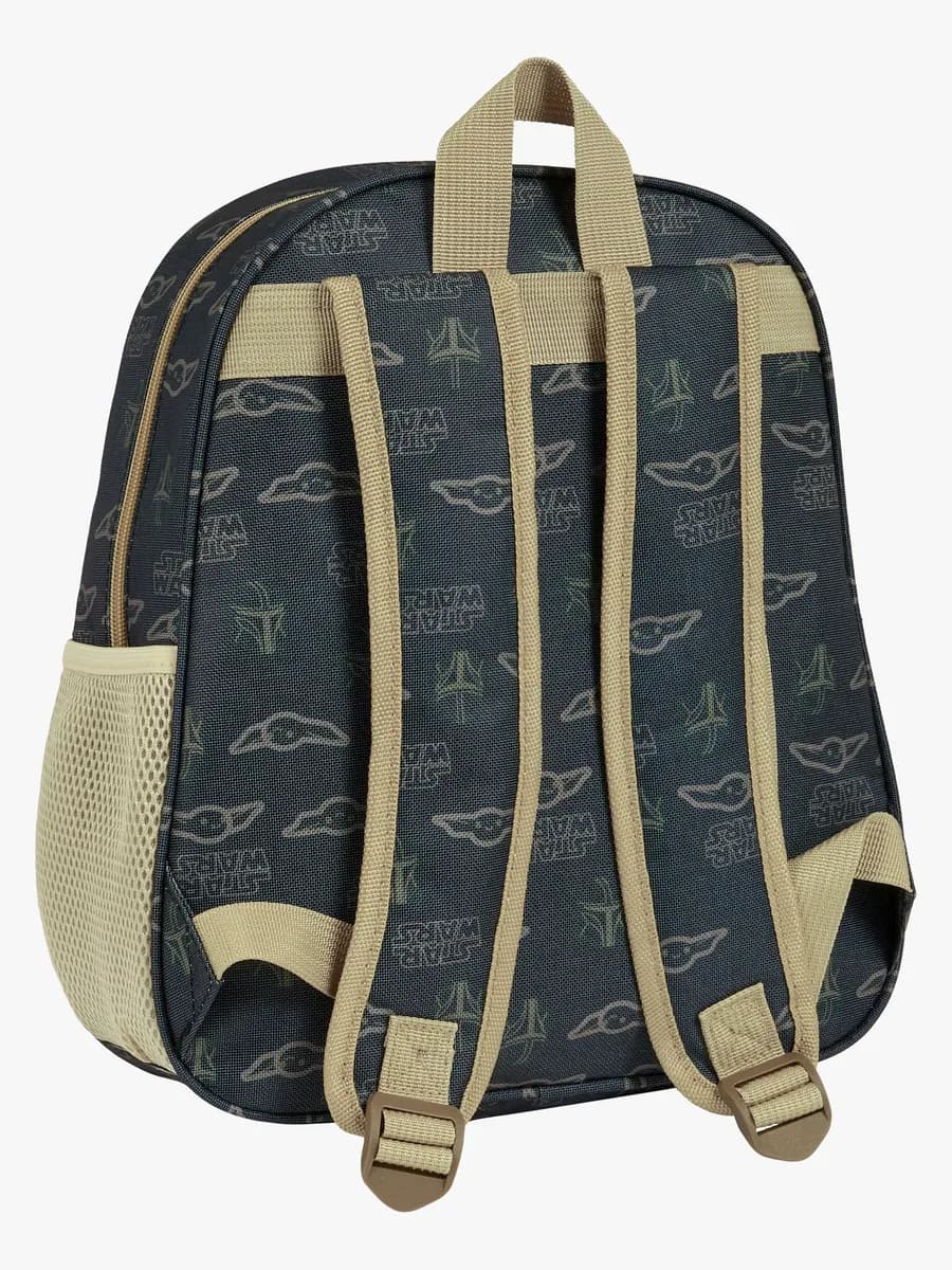 Star Wars 3D Ryggsäck 8.5L The Mandalorian, Svart/sand