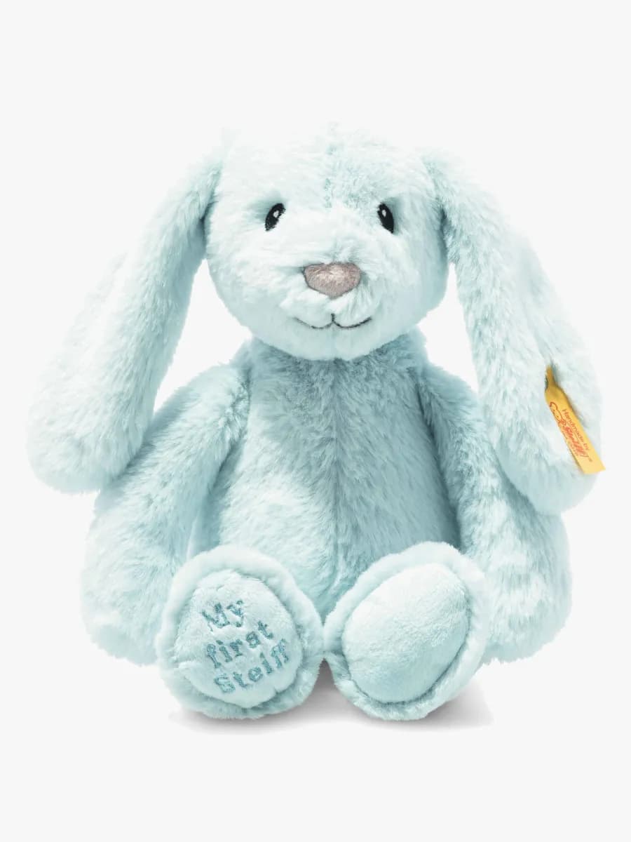Steiff Gosedjur Min Första Kanin Hoppie 26 cm, Blå