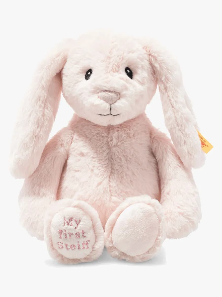 Steiff Gosedjur Min Första Kanin Hoppie 26 cm, Rosa