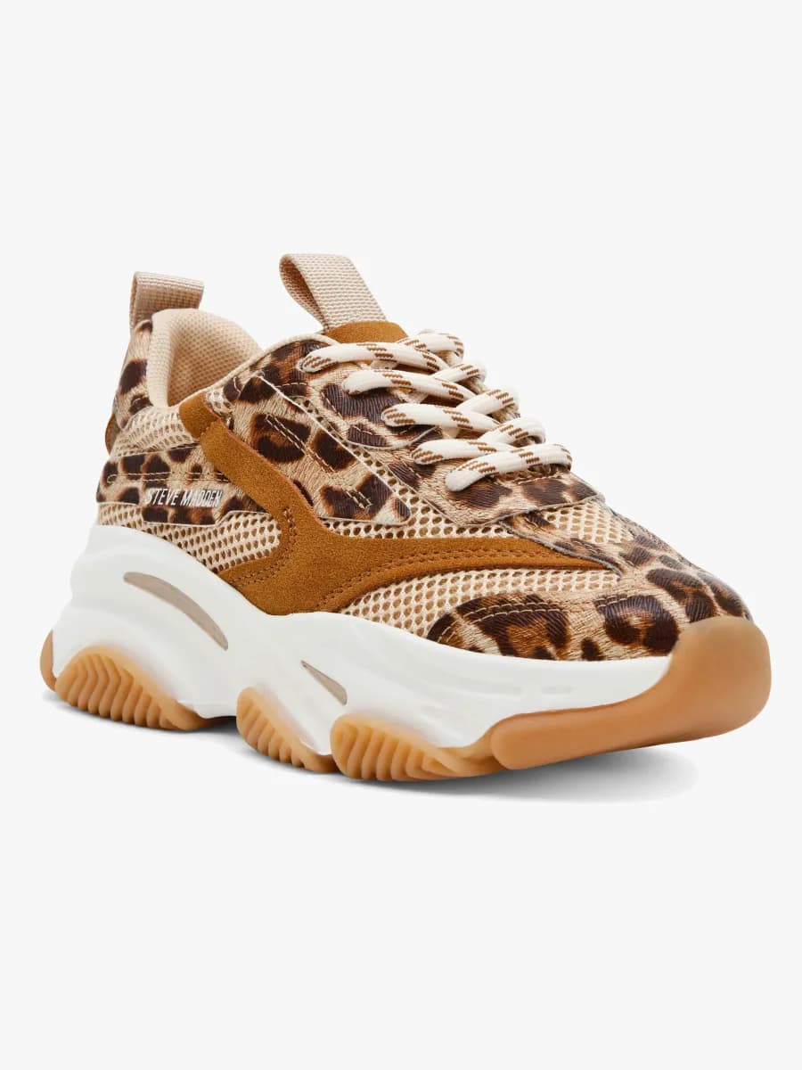 Steve Madden Jpossession Sneakers, Leopard, 34