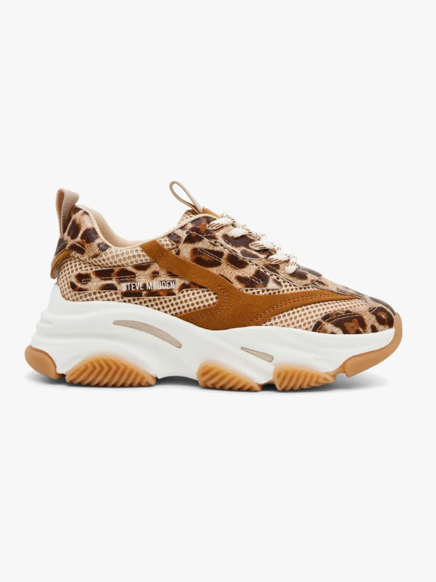 Steve Madden Jpossession Sneakers, Leopard, 34