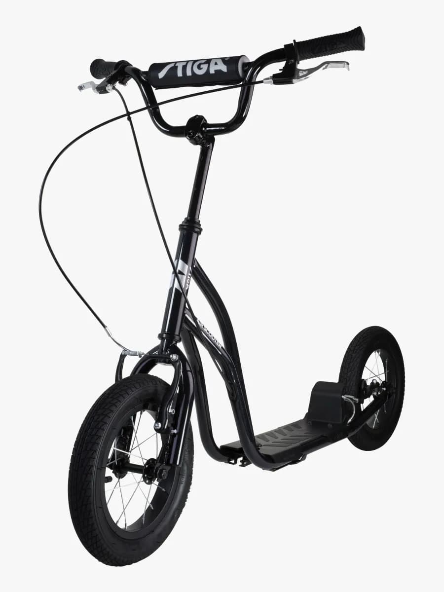 STIGA Air Scooter Sparkcykel 12 tum, Svart
