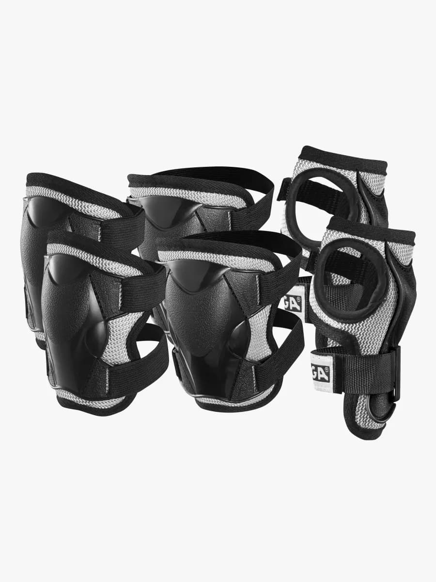 STIGA Comfort JR Skyddset, Svart XS