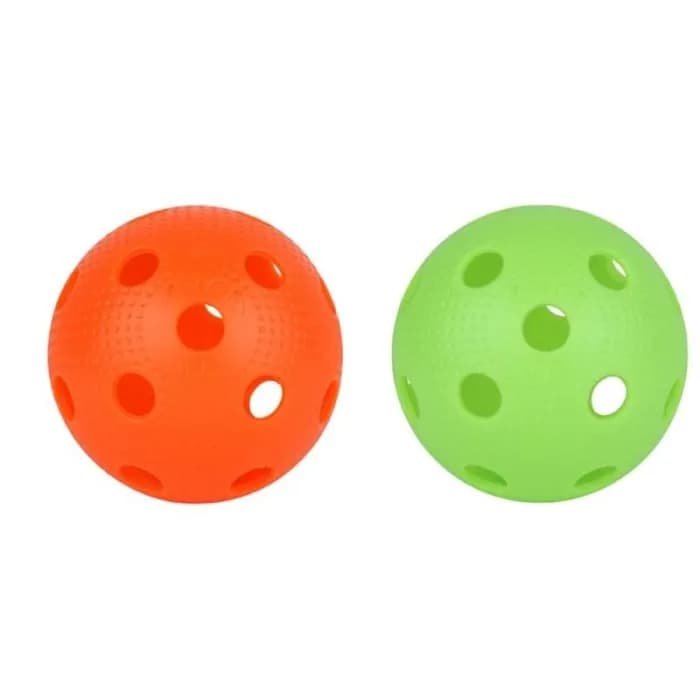 STIGA Innebandybollar EXS 2-pack (Grön/Orange)