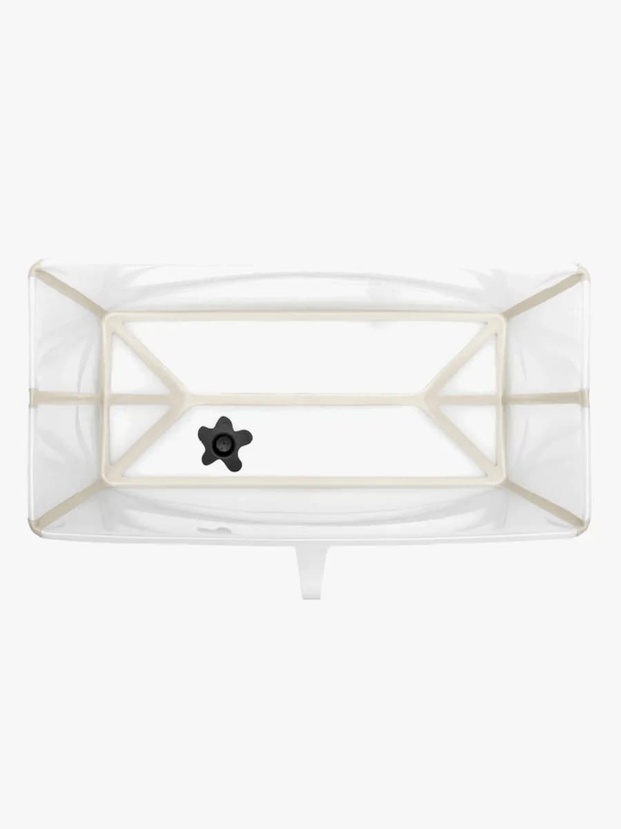 Stokke Flexi Bath Badbalja XL &  Badstöd, Sandy Beige