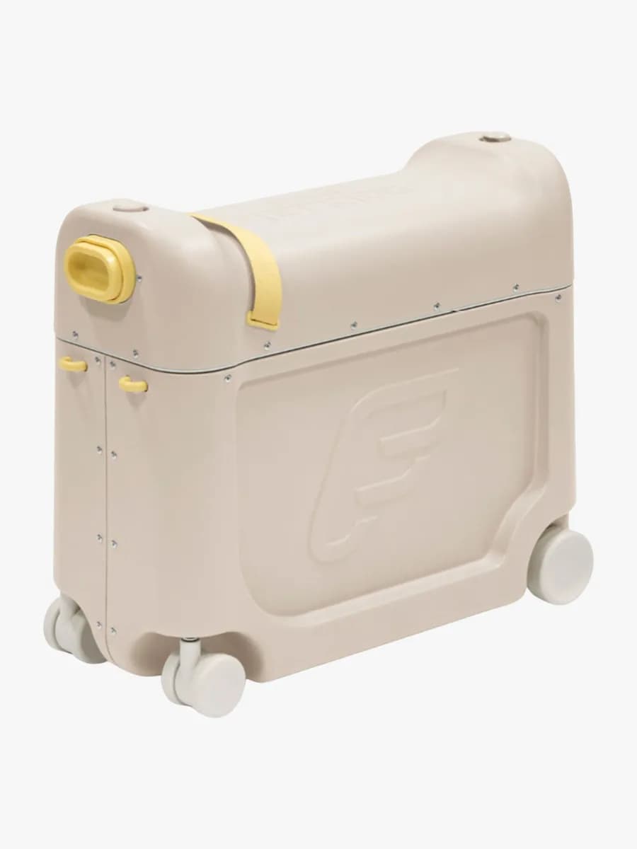 Stokke JetKids Resesäng och Ryggsäck, Moonglow White