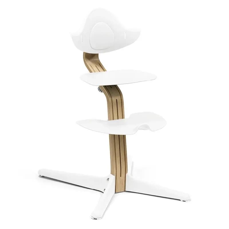 Stokke Nomi Matstol (OAK/White)