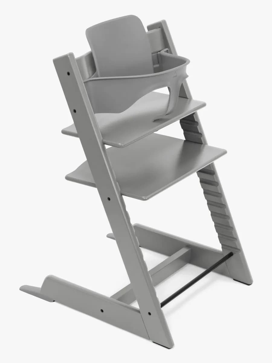 Stokke Tripp Trapp Matstol Bundle, Storm Grey