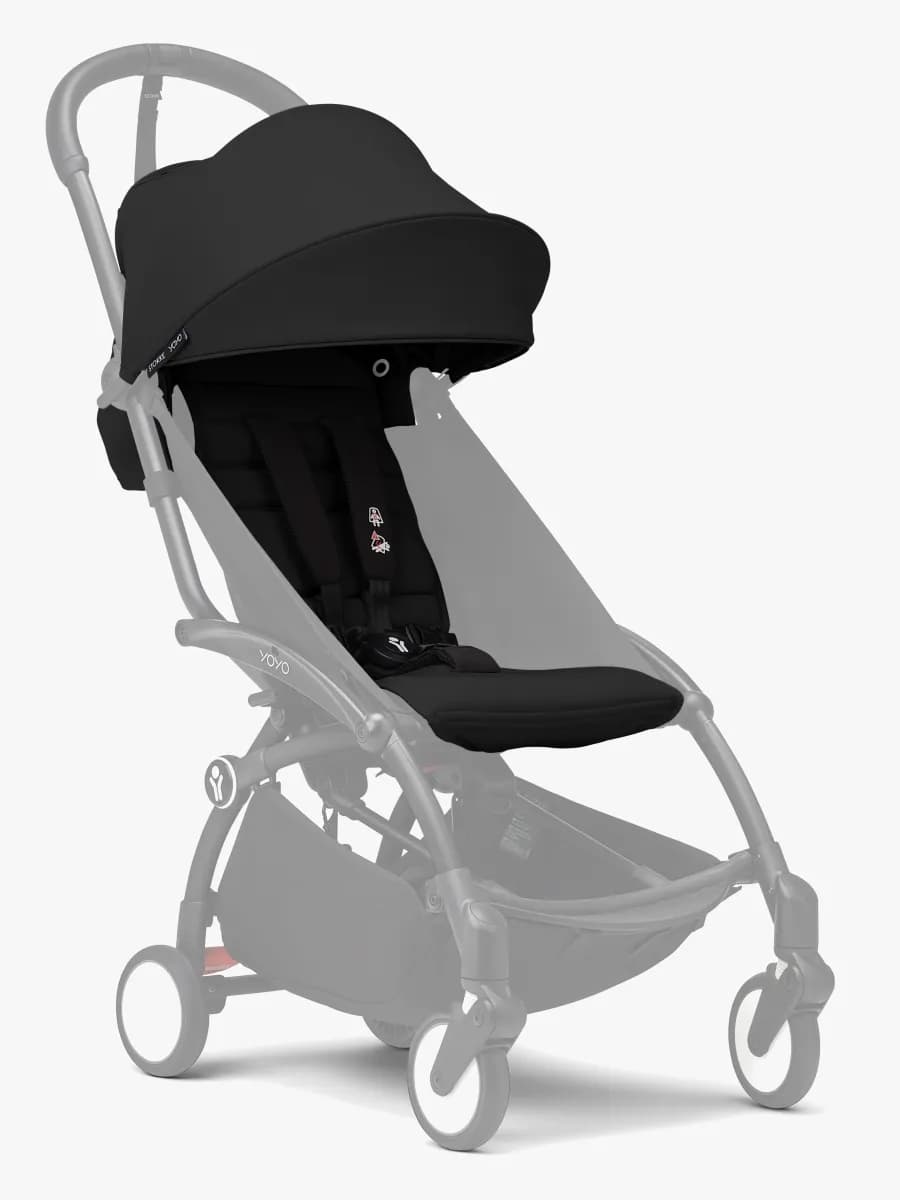 Stokke YOYO 3 6+ Färgklädselpaket, Black