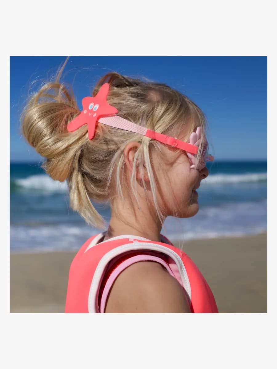 SUNNYLiFE Simglasögon, Melody the Mermaid Neon Strawberry