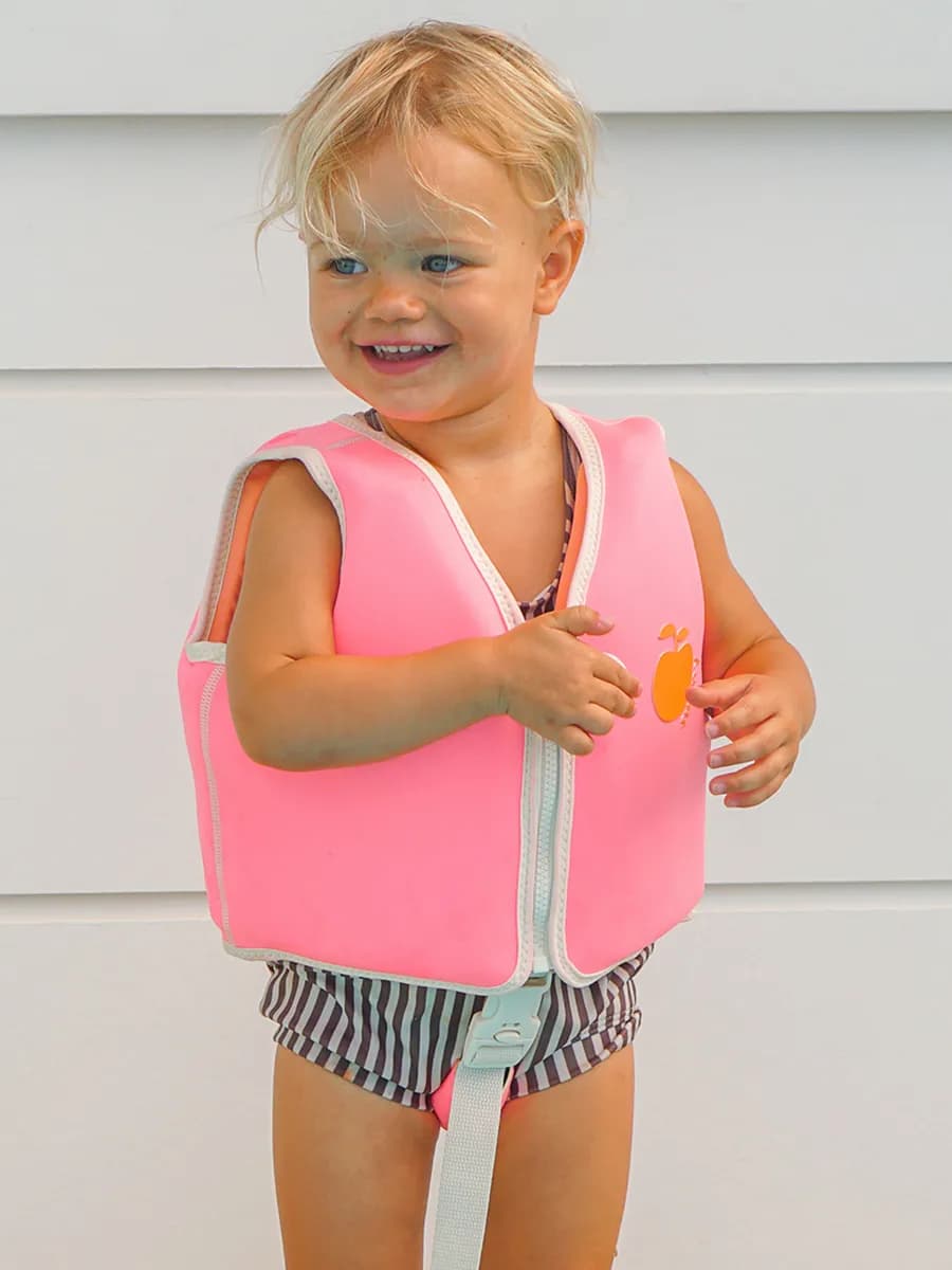 SUNNYLiFE Simväst, Poppy the Peach, 1-2 år