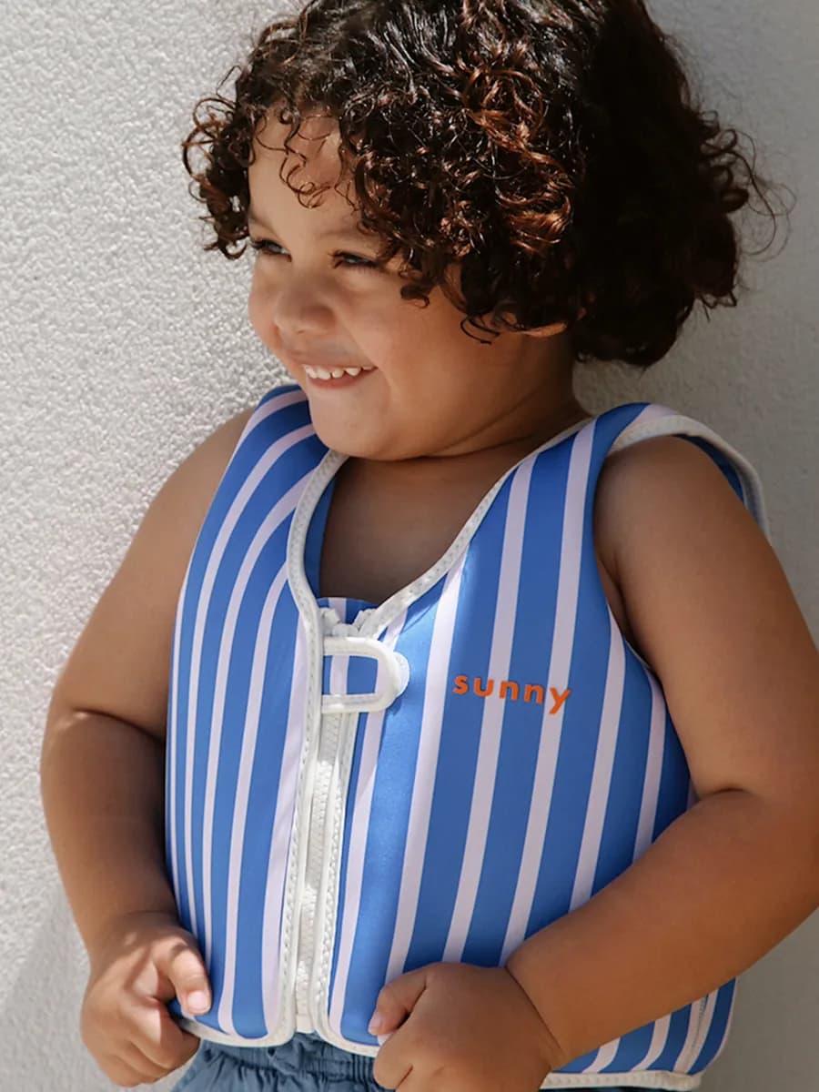 SUNNYLiFE Simväst, Tino the Tiger, 1-2 år