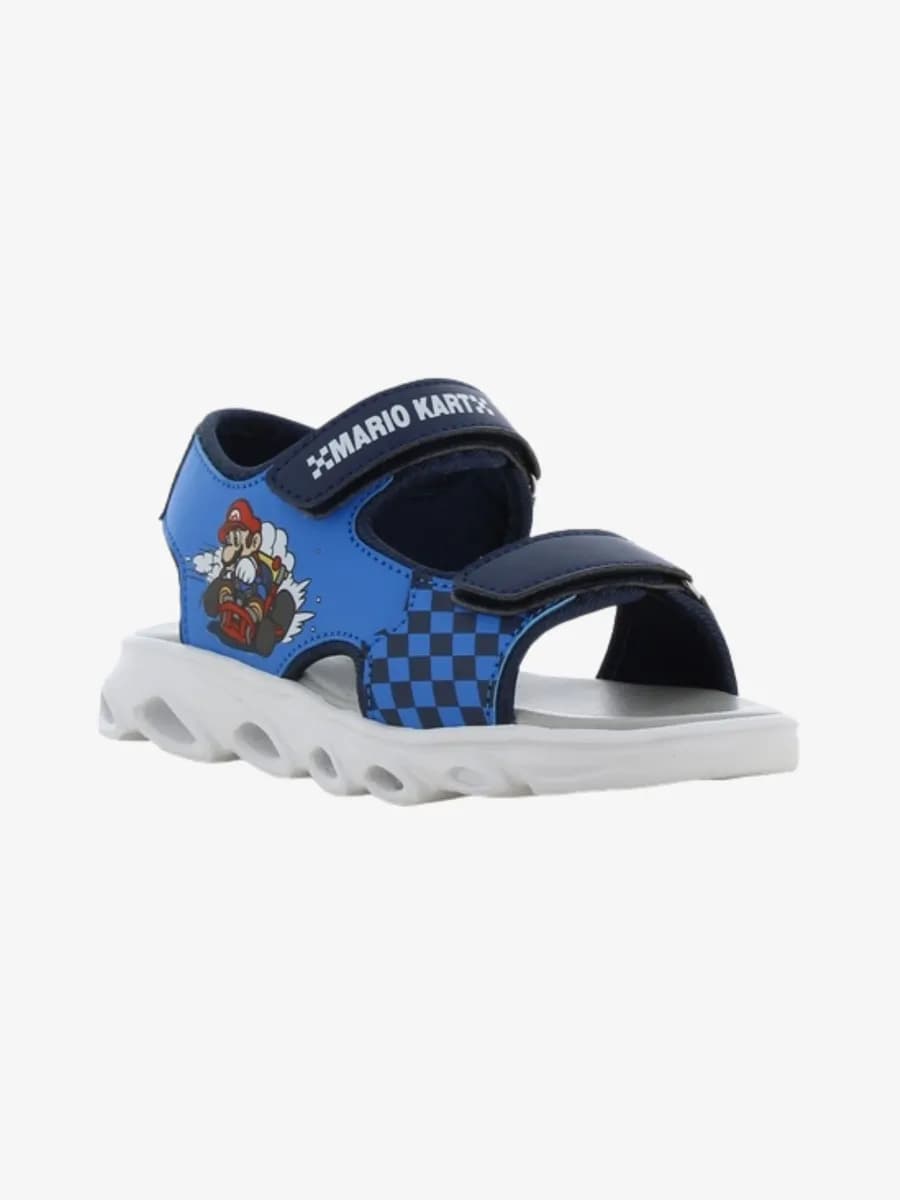 Super Mario Blinkande Sandaler, Navy/Cobalt Blue, 24