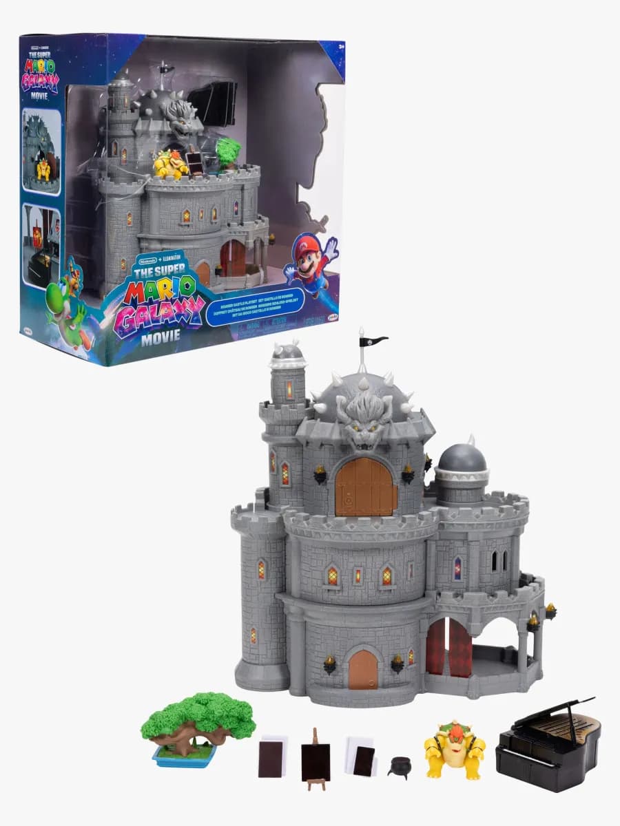 Super Mario Galaxy Movie Lekset Bowsers Slott