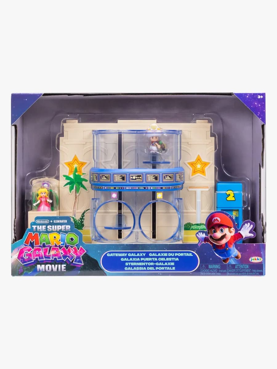 Super Mario Galaxy Movie Lekset Gateway Galaxy Diorama