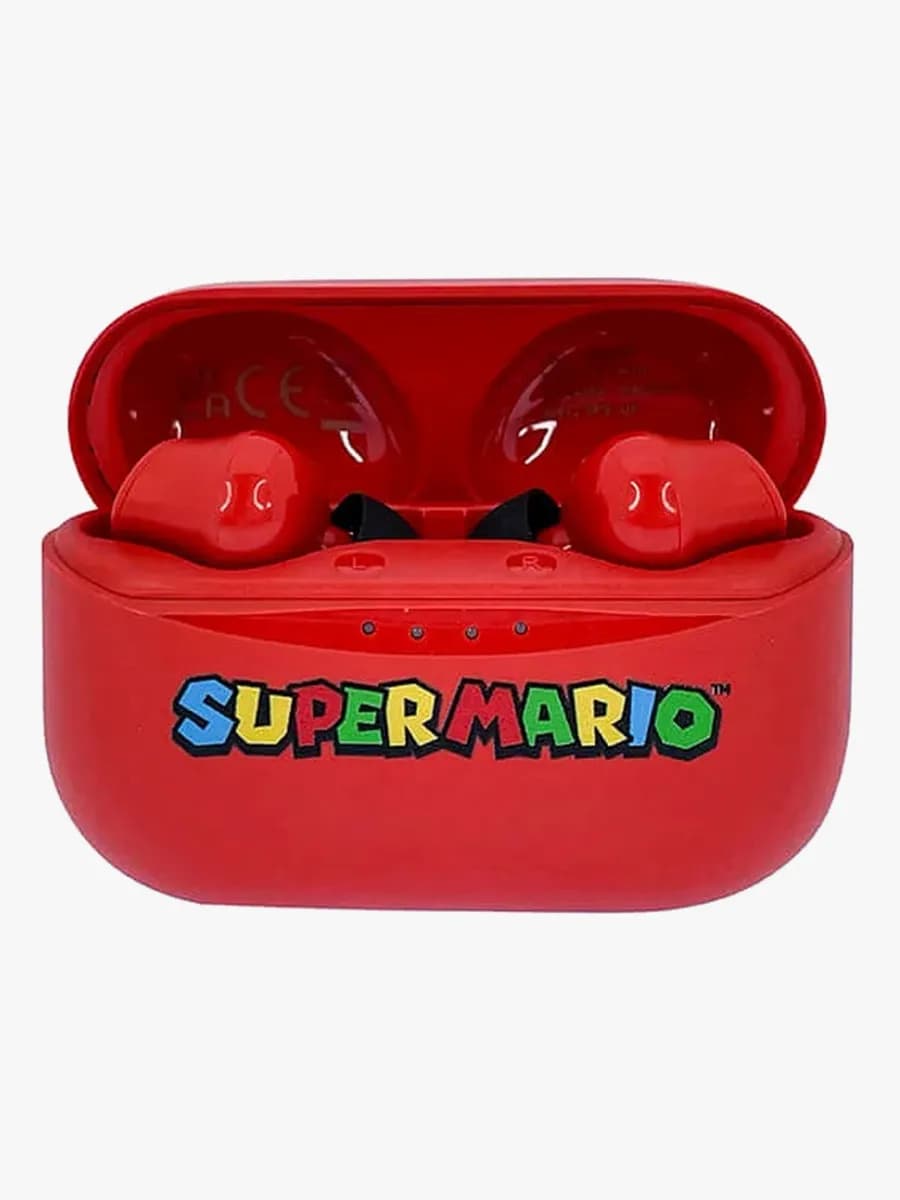 Super Mario Hörlurar In-Ear TWS, Röd