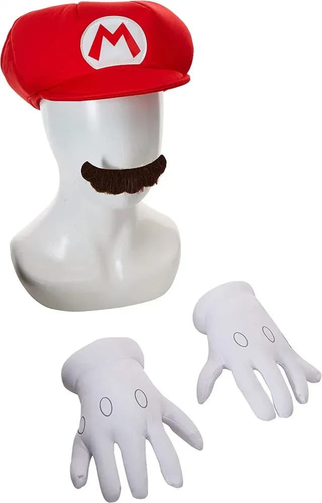 Super Mario Utklädnad Accessoarer