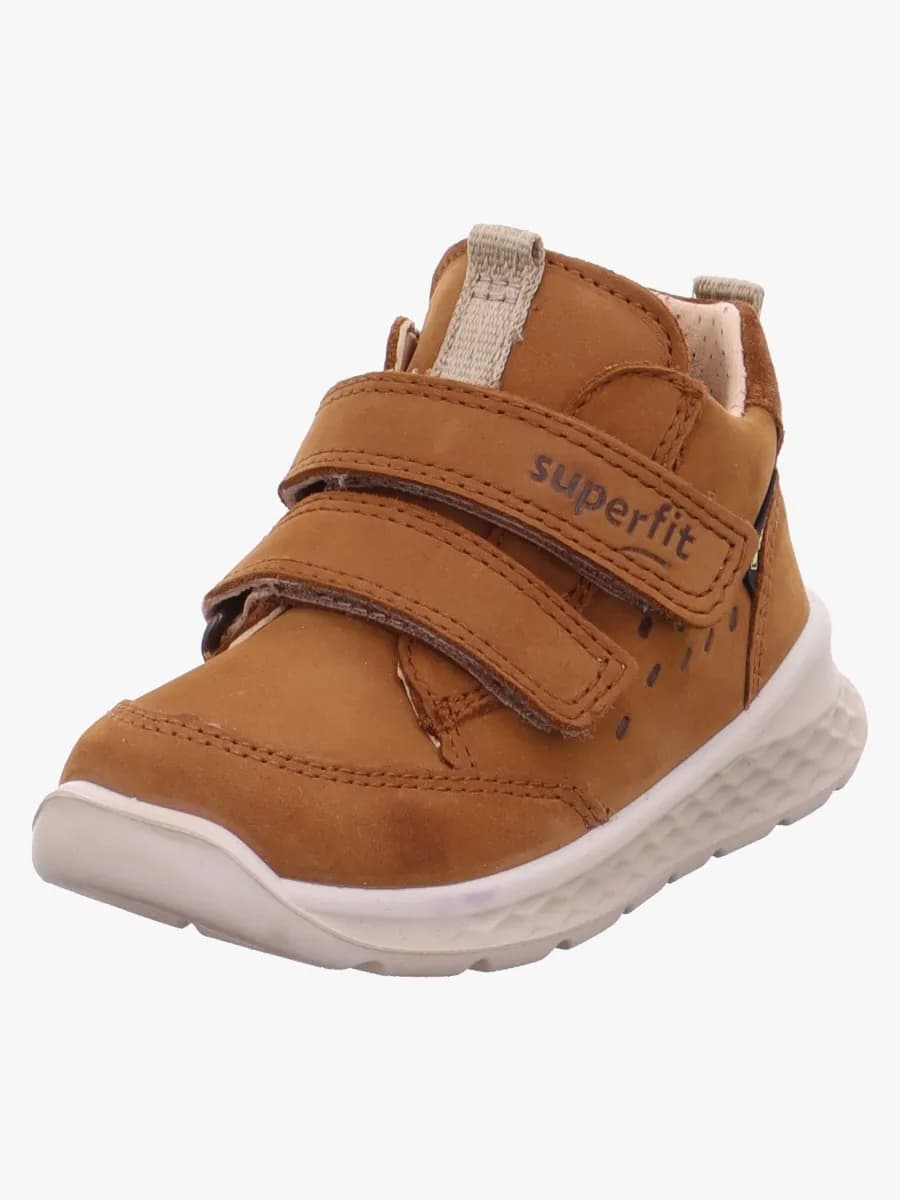 Superfit Breeze GTX Sneakers, Brown/Beige, 20