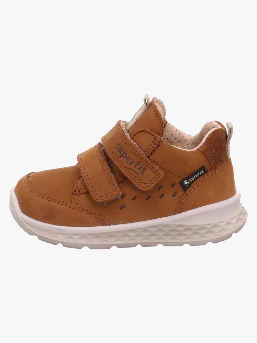 Superfit Breeze GTX Sneakers, Brown/Beige, 20