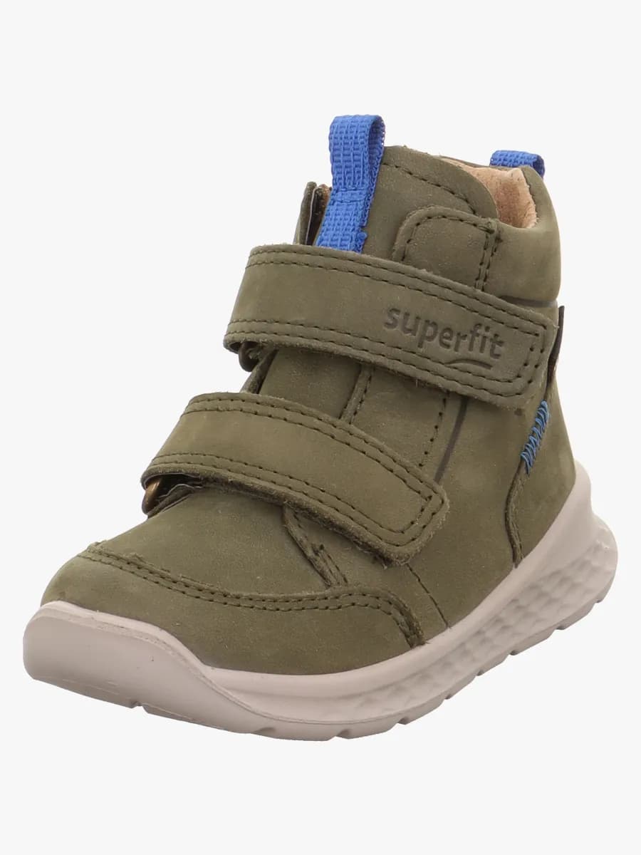 Superfit Breeze Mid GTX Sneakers, Green/Light Blue, 20