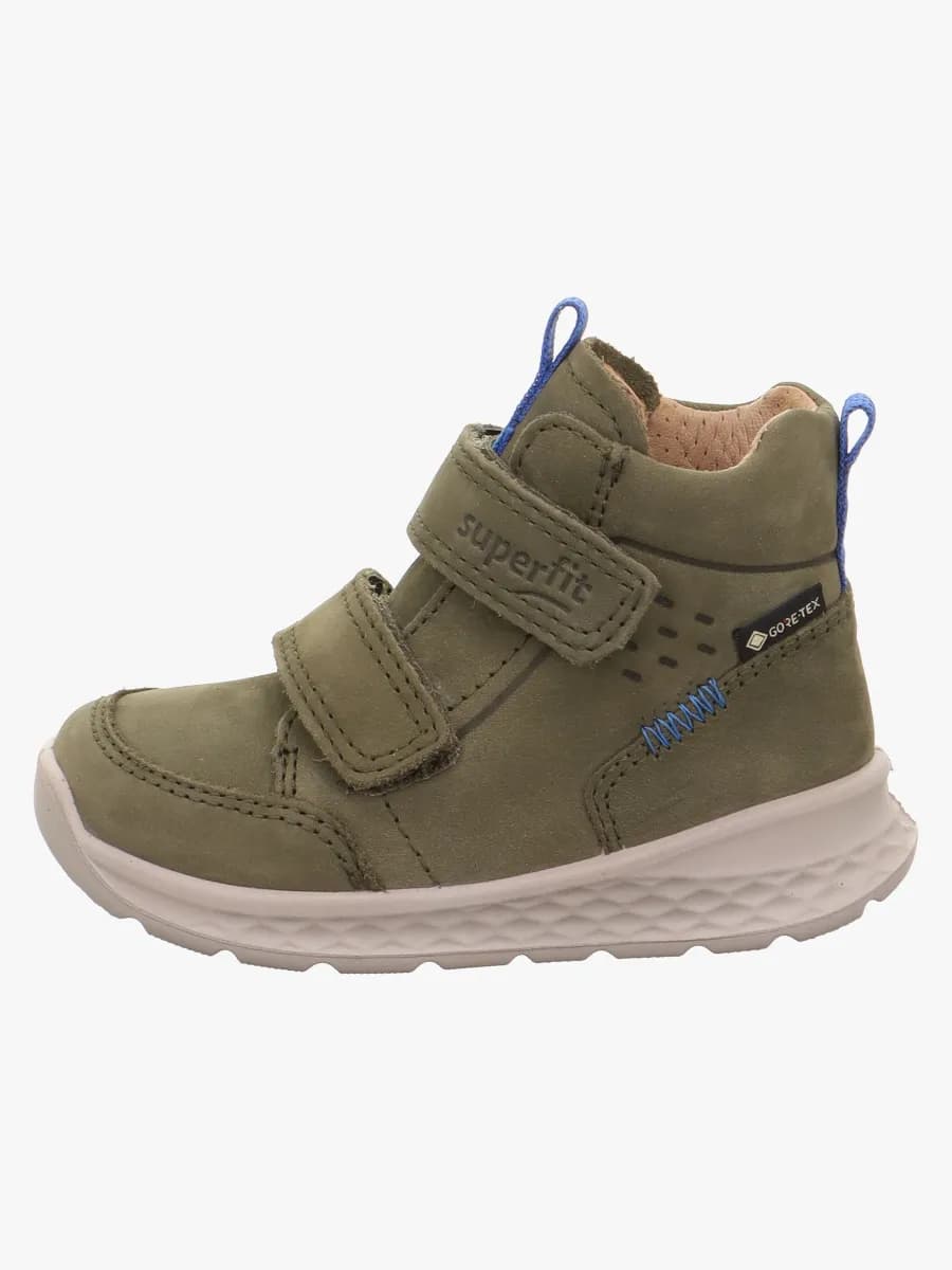 Superfit Breeze Mid GTX Sneakers, Green/Light Blue, 20