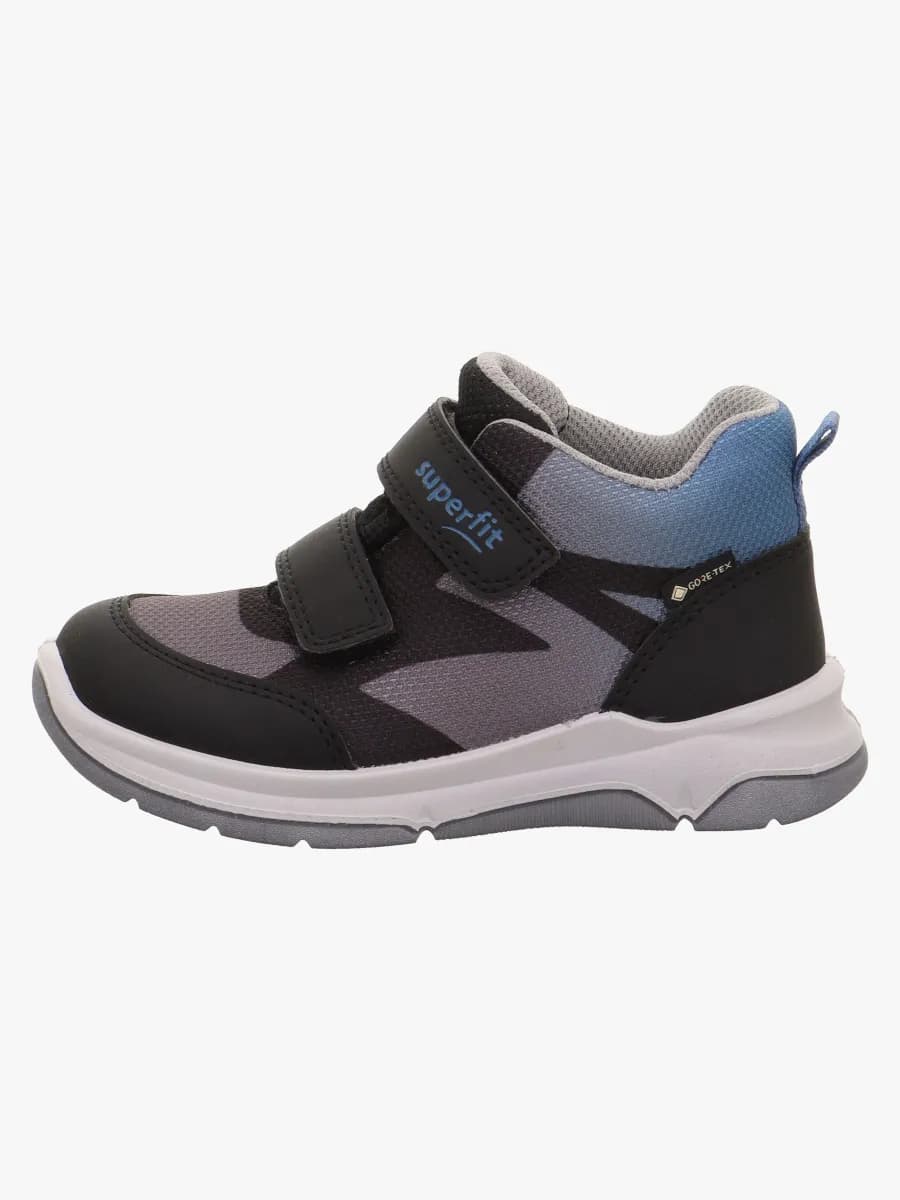 Superfit Cooper Mid GTX Sneakers, Black/Blue, 25