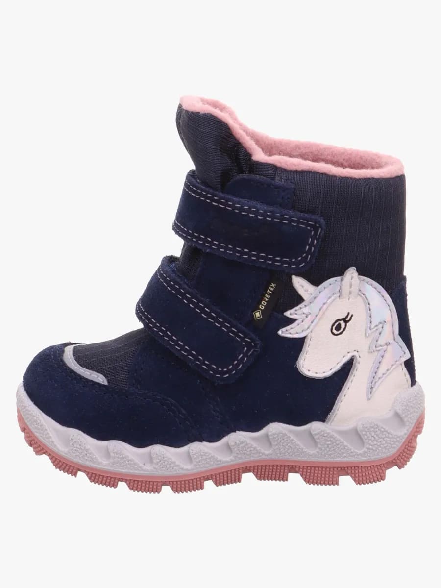 Superfit Icebird GTX Vinterkängor, Blue/Rose, 22