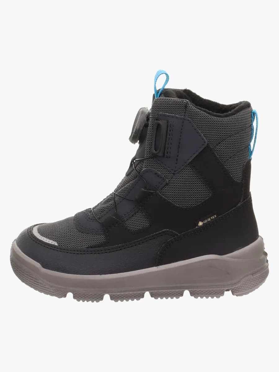 Superfit Mars Vinterkängor, Black/Grey, 28