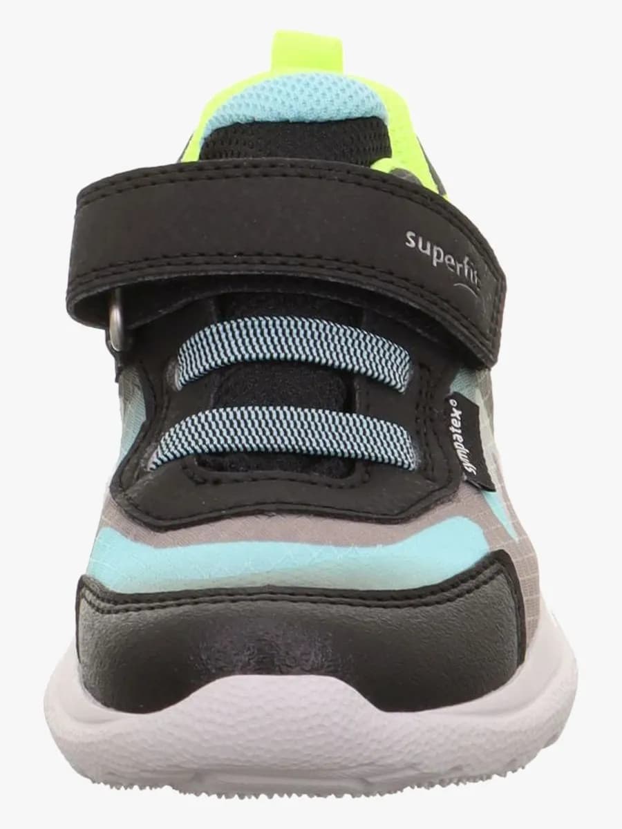 Superfit Rush WP Sneakers, Grey/Yellow, 28
