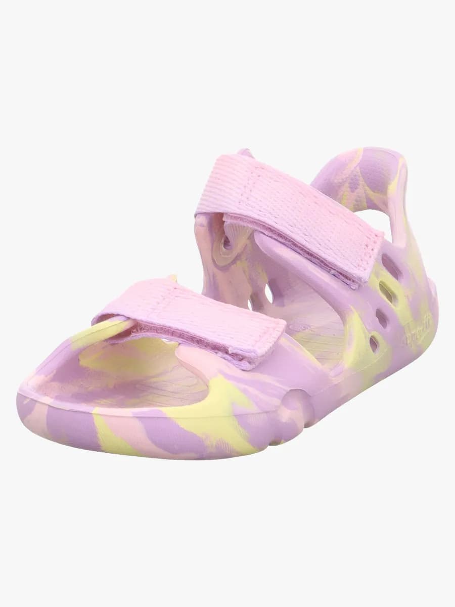 Superfit Splash S Sandaler, Purple/Yellow, 32