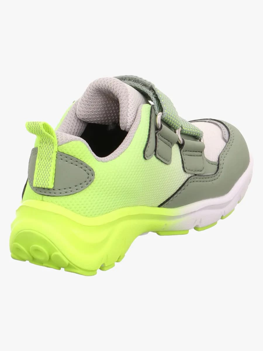 Superfit Sport5 WP Sneakers, Ljusgrön/Gul, 32