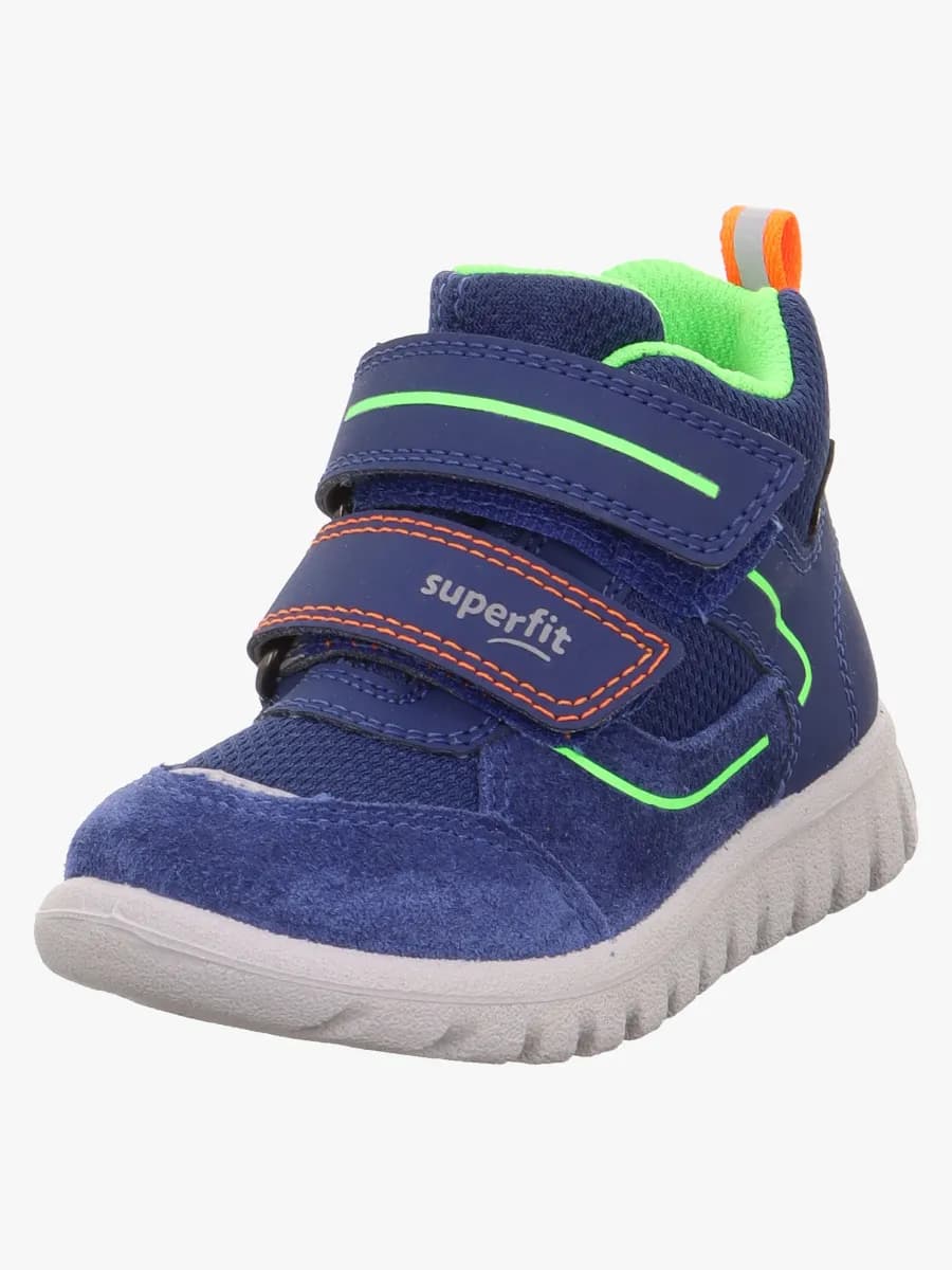 Superfit Sport7 Mini GTX Sneakers, Blue/Light Green, 20