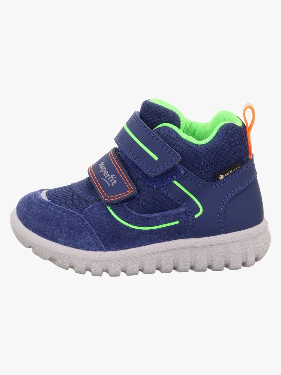 Superfit Sport7 Mini GTX Sneakers, Blue/Light Green, 20