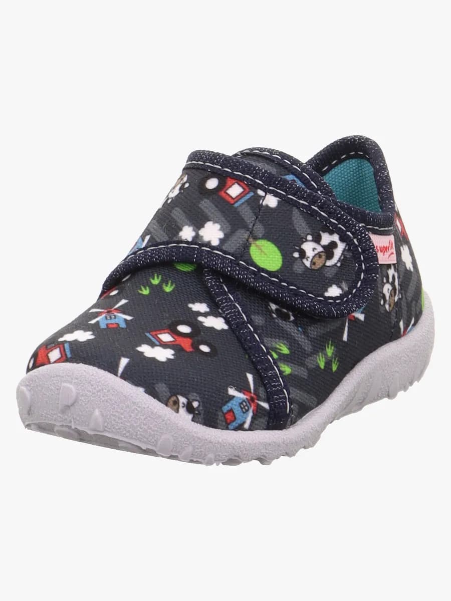 Superfit Spotty Inneskor, Blue/Multicoloured, 18