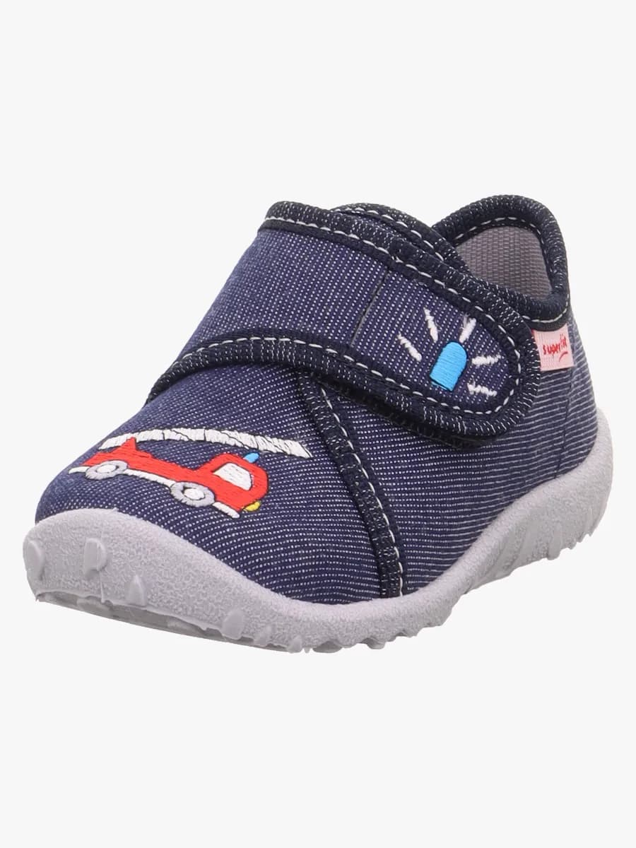 Superfit Spotty Inneskor, Dark Blue/Car, 20