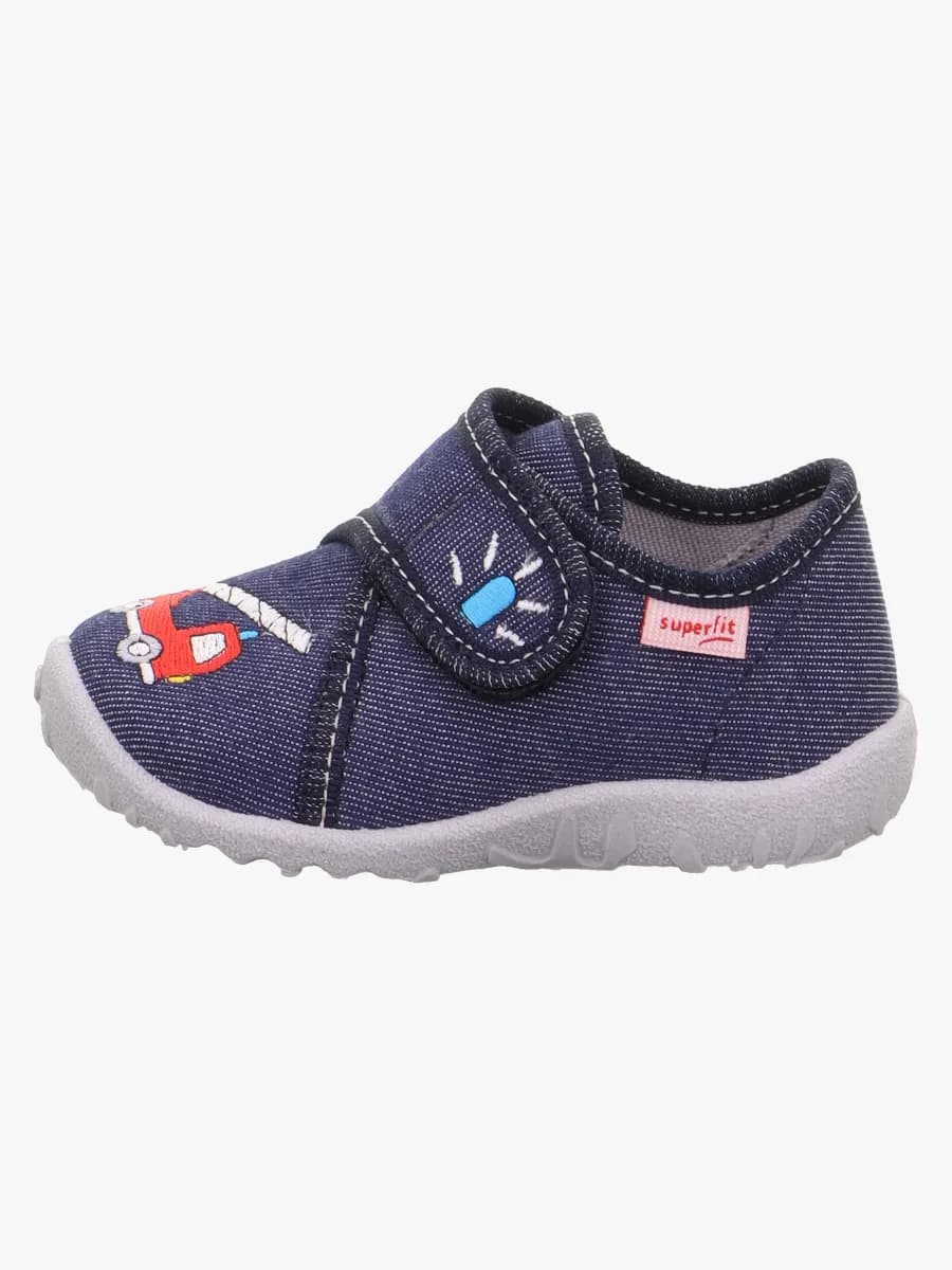 Superfit Spotty Inneskor, Dark Blue/Car, 20
