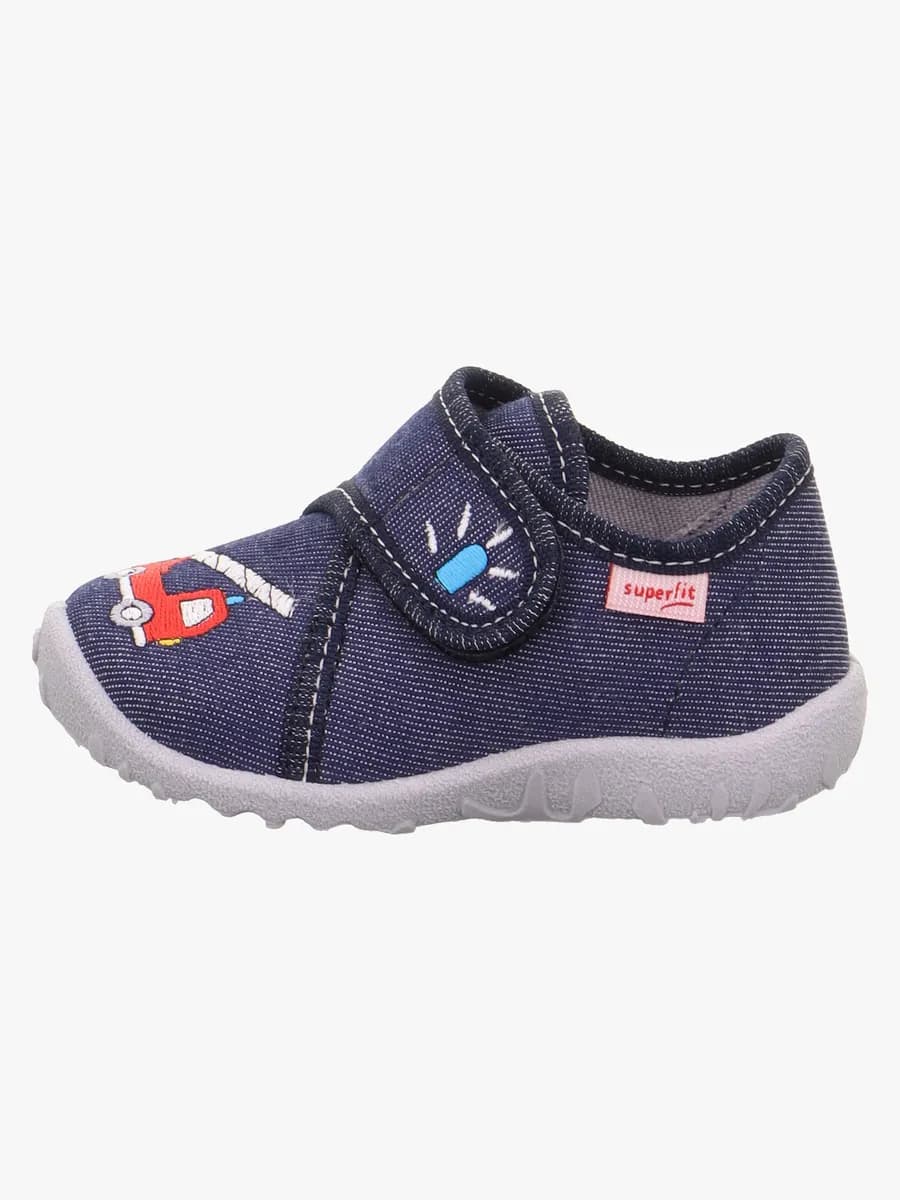 Superfit Spotty Inneskor, Dark Blue/Car, 26