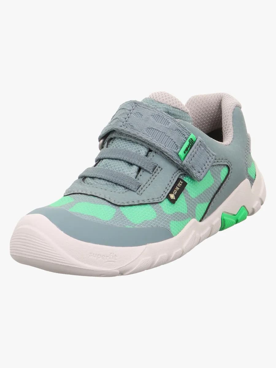 Superfit Trace Barefoot GTX Sneakers, Light Green/Light Grey, 26