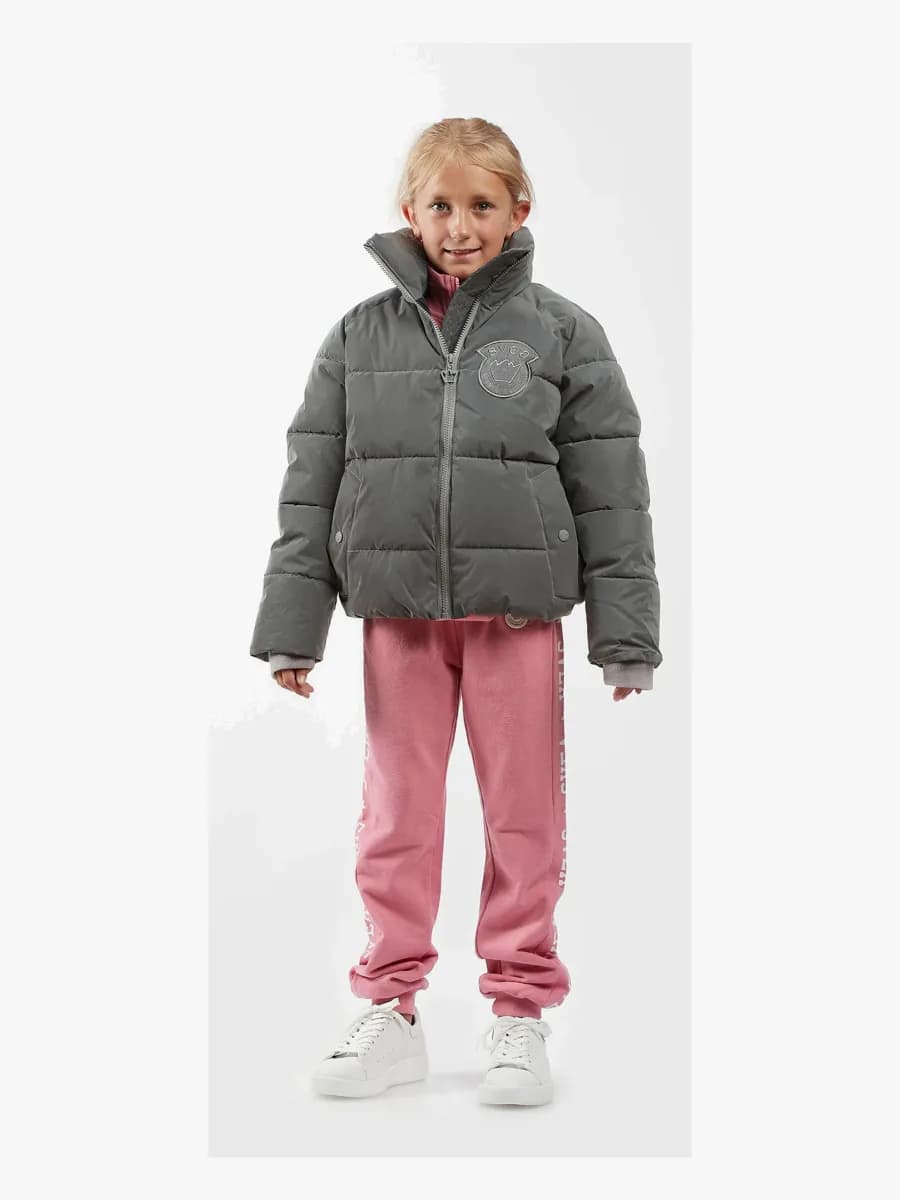 Svea Reflective Volume Puffjacka, Silver, 140