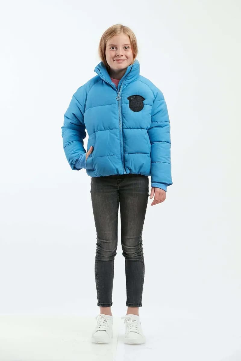 Svea Volume Puffjacka, Magic Blue, 130