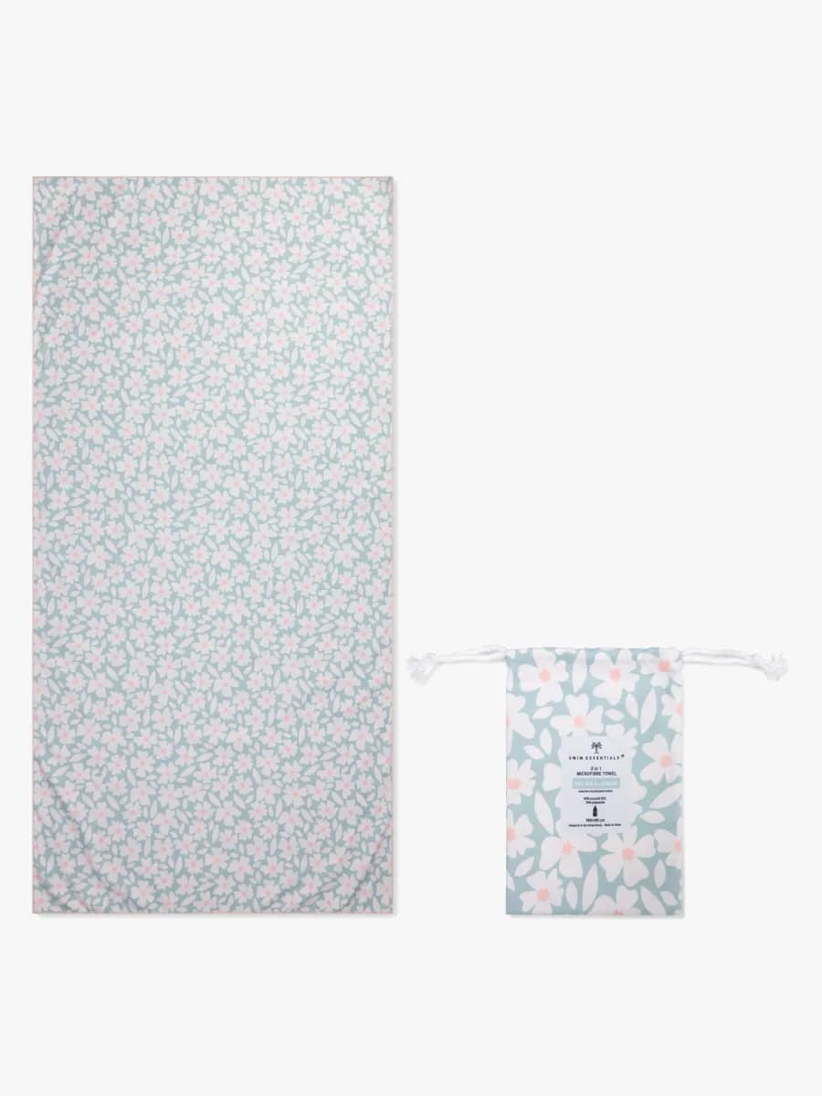 Swim Essentials Badhandduk, Florish Green