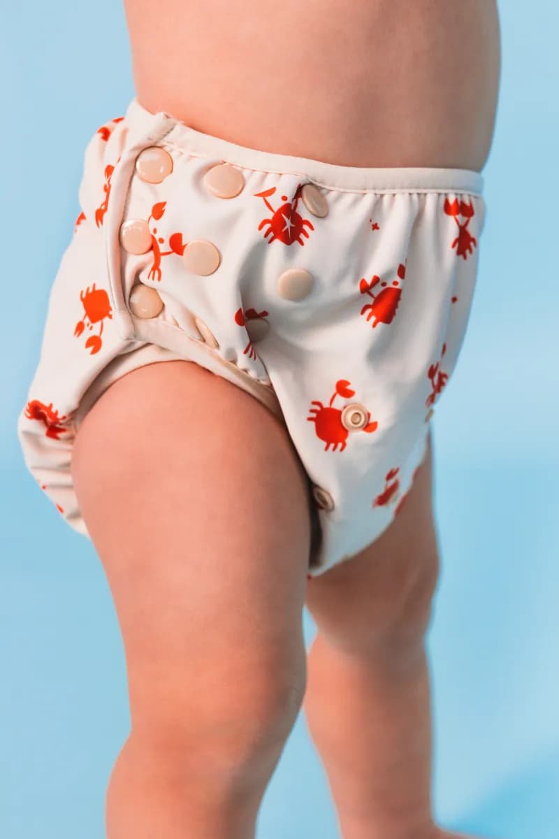Swim Essentials Justerbart Badblöja 0-3 År, Oh Crab