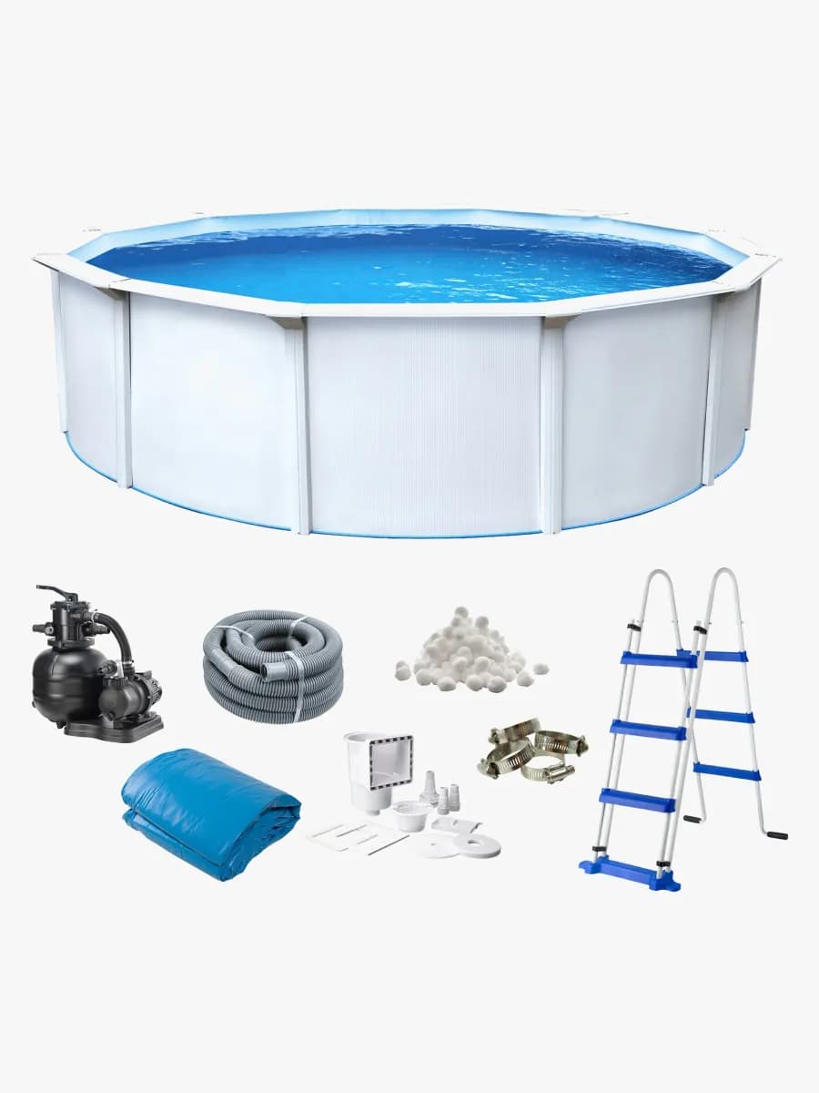 Swim &  Fun Classic Poolset 460x120 cm, Vit