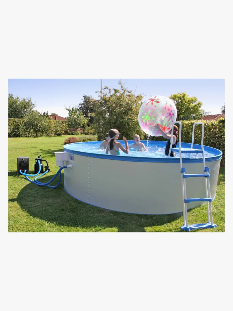 Swim &  Fun Heat Splasher ECO Poolvärmepump 4.2 kW, Grå