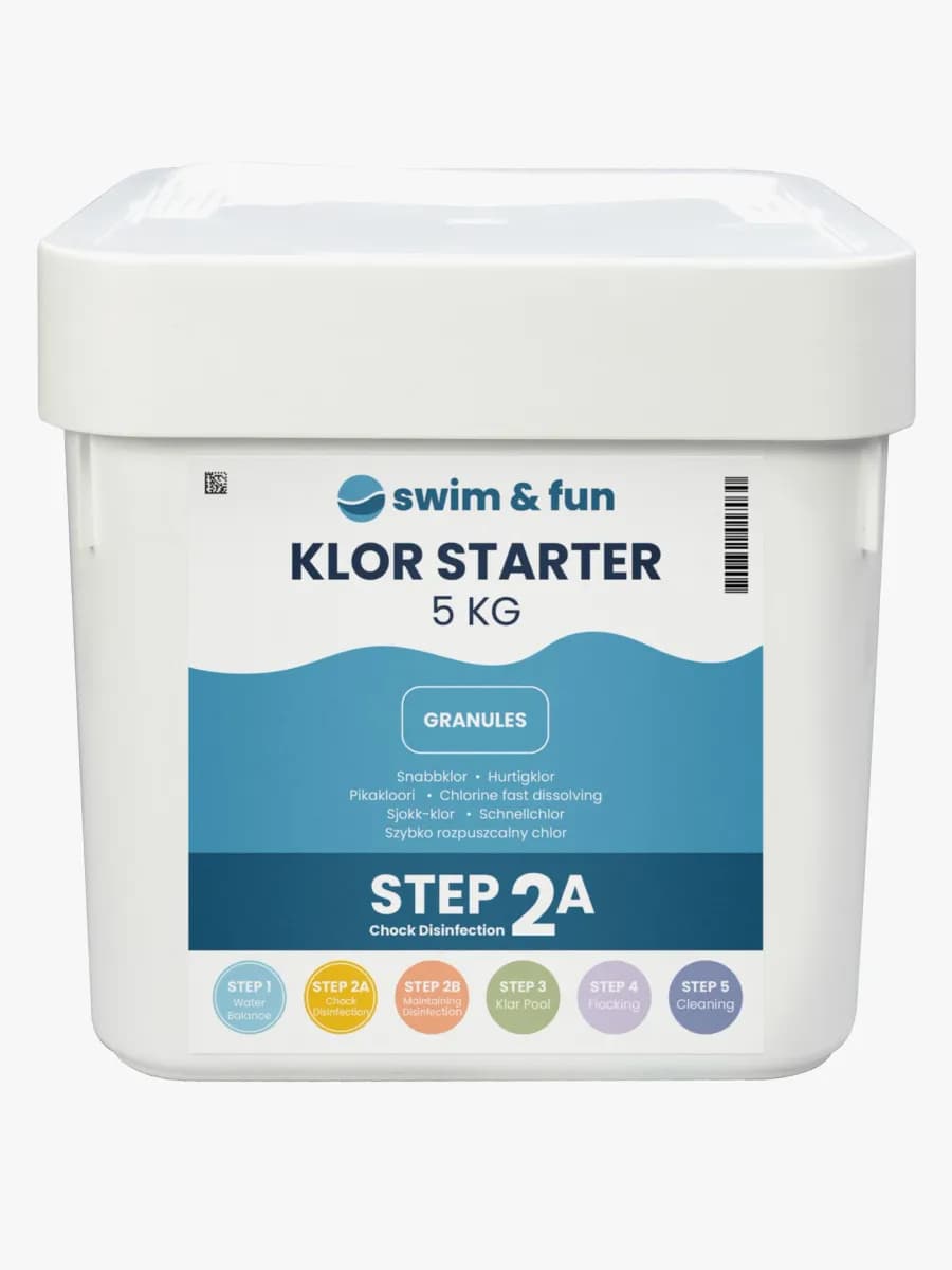 Swim &  Fun Starter Snabbklorsgranulat 5 kg